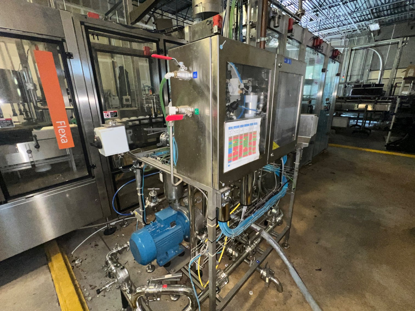 Kosme 24-Head Bottling Line - Depalletizer, Rinser, Filler, Crowner, Labeler