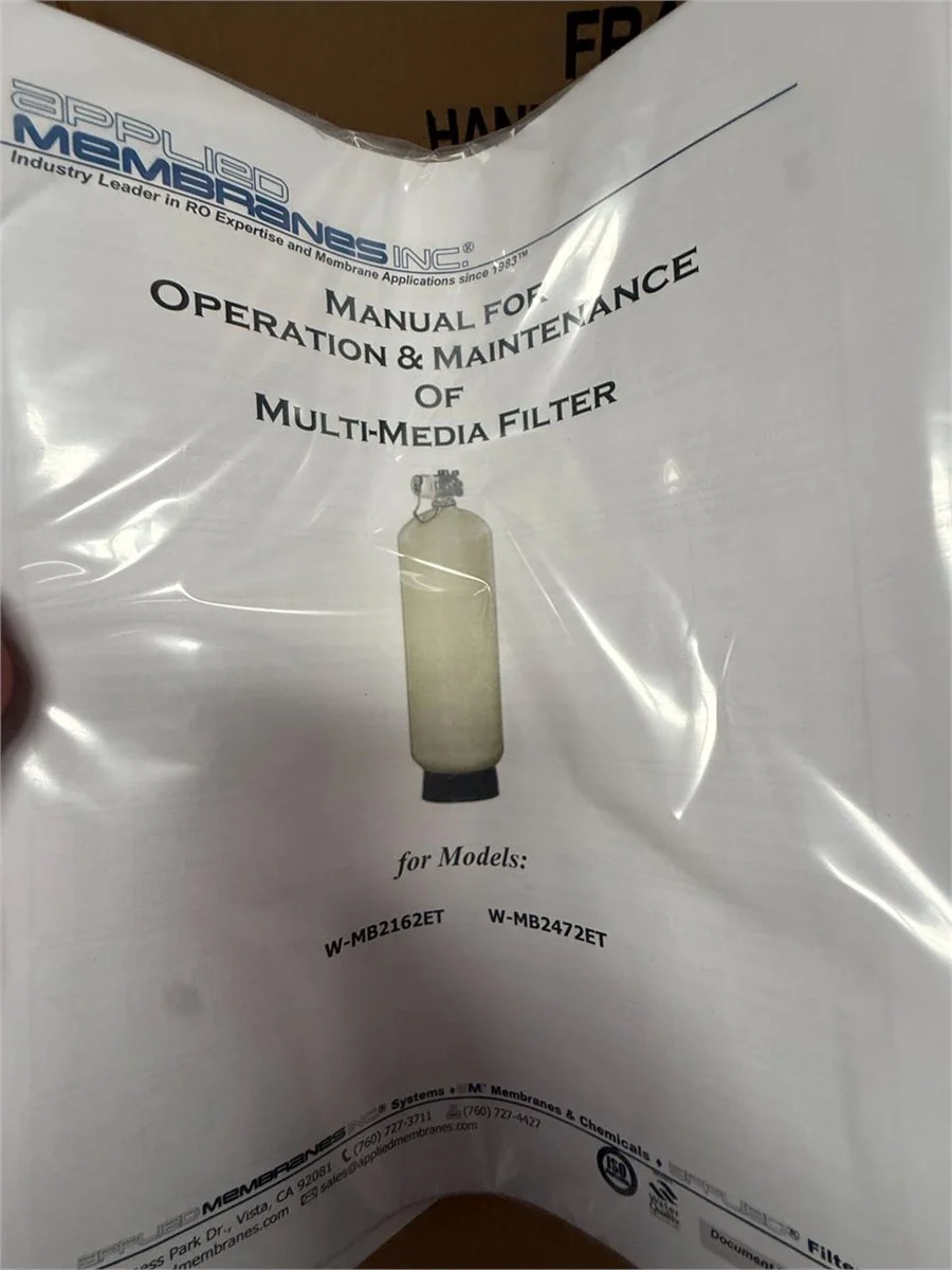 Applied Membranes Inc Water Filter