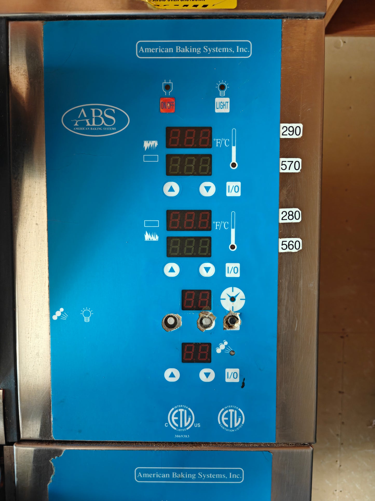 American Baking Systems Deck Oven