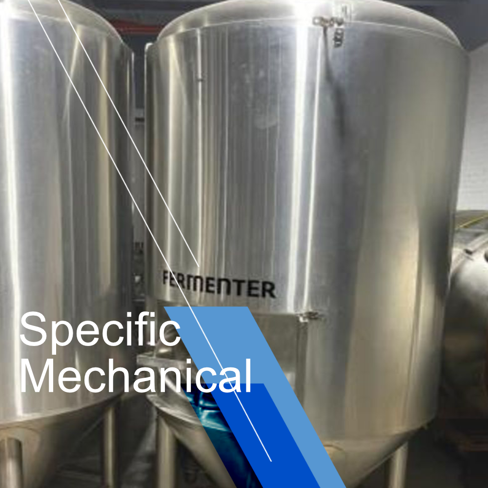 Specific Mechanical 10 BBL Jacketed Fermenter