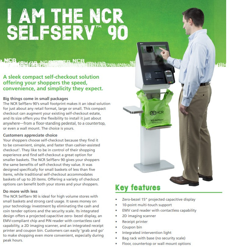 NCR SelfServ Self Checkout
